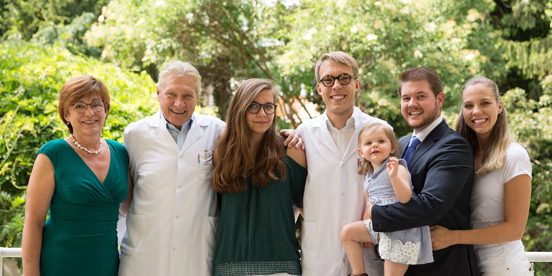 Wilfried Feichtinger mit seiner Familie