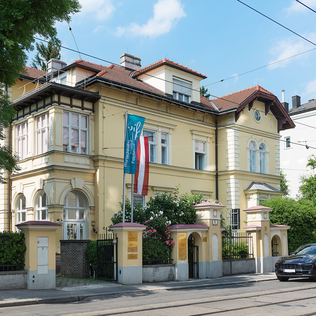 Institutsgebäude des Wunschbaby Instituts in der Lainzer Straße 6, 1130 Wien