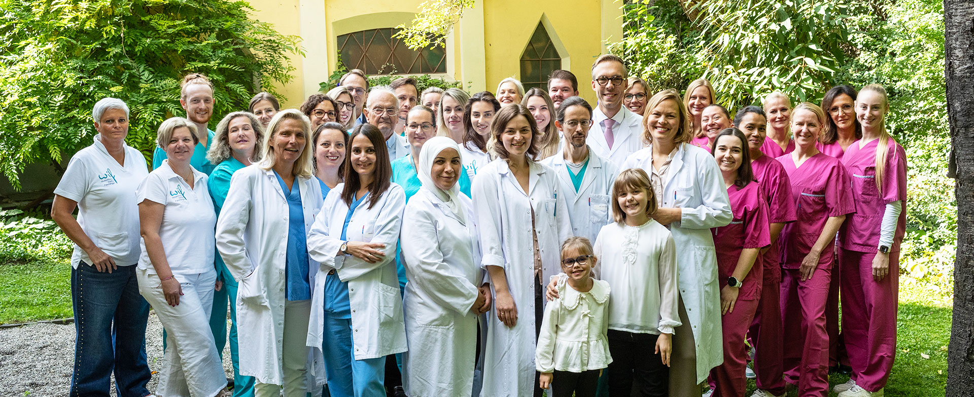 Das Team des Wunschbaby Instituts Feichtinger