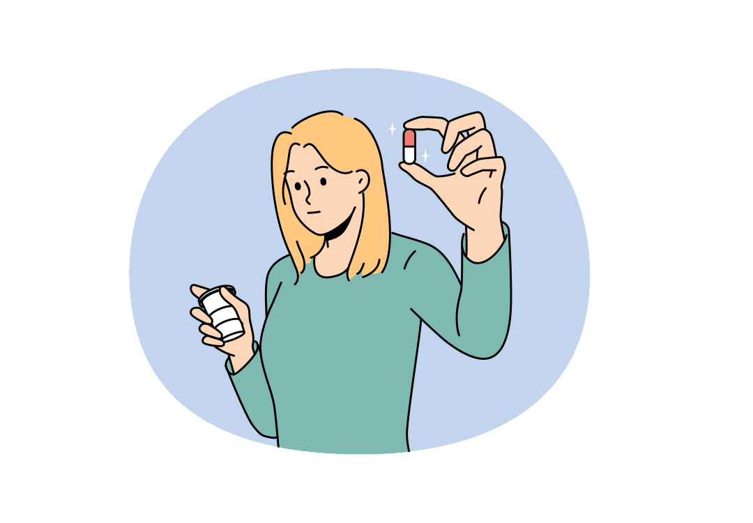Illustration: Eizellen wachsen lassen