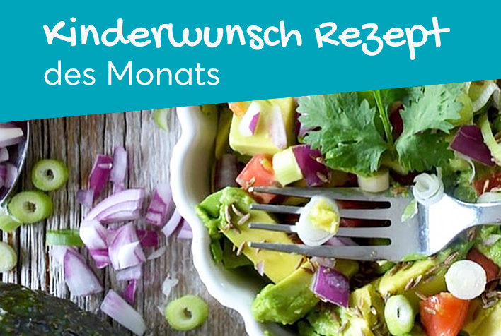 Kinderwunsch Rezept: Bunter Frühlingssalat mit ganz viel Pepp